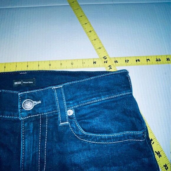 Mens True Religion ROCCO Relaxed Skinny Jeans Size 32W Fits 33x27 EUC - Picture 4 of 13